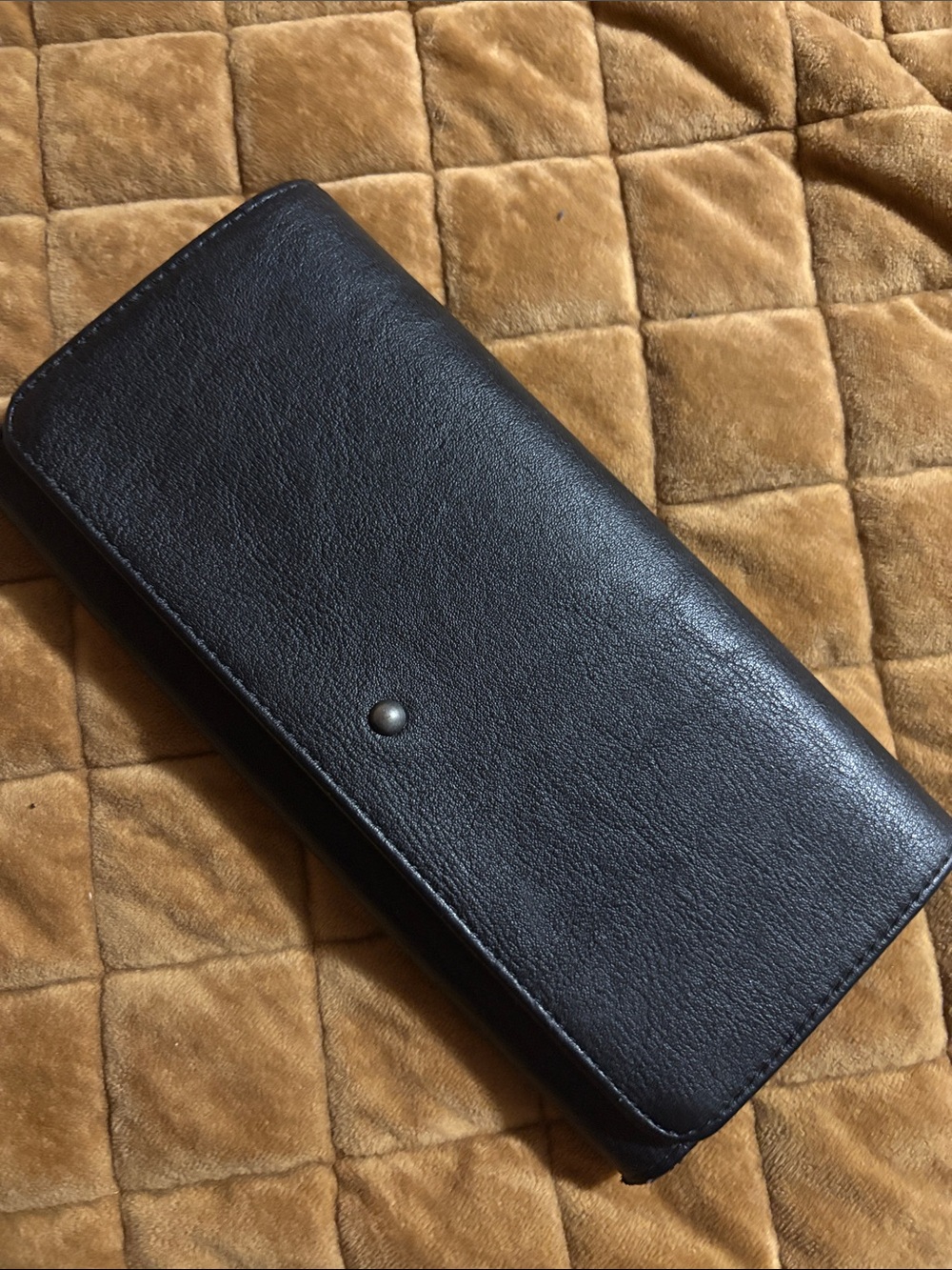 Target Black Long Leather Wallet